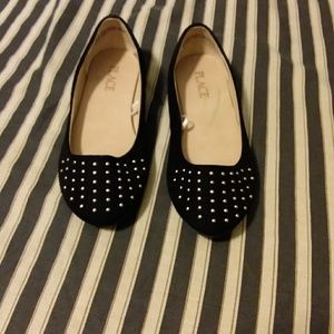 Girl's studded flats
